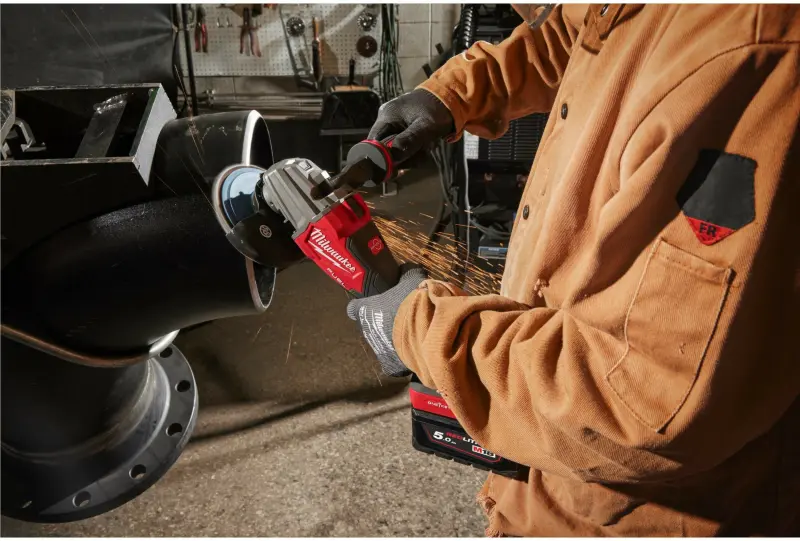 Aku úhlová bruska 125 mm Milwaukee M18 FSAGSVO125X-0X s kolébkovým spínačem, bez Aku, 4933493552 (MI4933493552)